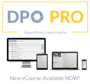 DPO PRO: The Ultimate Photo Organizing Masterclass is available now. This is an on-demand, ecourse that teaches you the right way to organize your digital photos!
