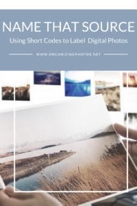 Name That Source: Using Short Codes to Label Digital Photos