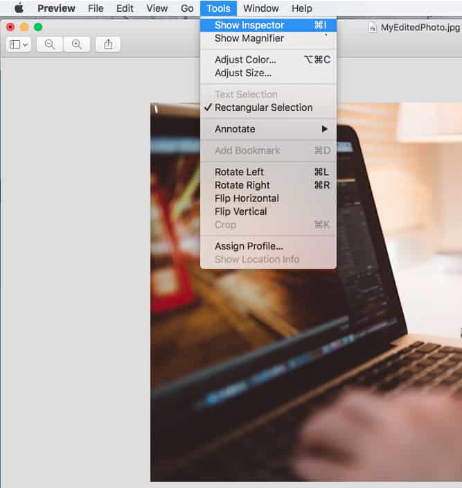 Native Organizing, Part 4: Editing Your Photos in the Preview App