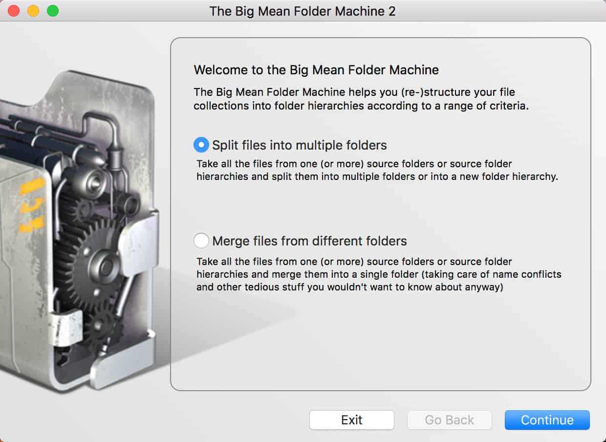 Organizing using Big Mean Folder Machine: How to split and merge folders automatically | OrganizingPhotos.net