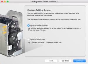 Organizing using Big Mean Folder Machine: How to split and merge folders automatically | OrganizingPhotos.net