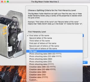 Organizing using Big Mean Folder Machine: How to split and merge folders automatically | OrganizingPhotos.net