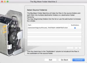 Organizing using Big Mean Folder Machine: How to split and merge folders automatically | OrganizingPhotos.net