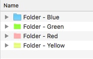 Color-Coding Fun, Part 1 - Customizing Your Folders on a Mac | OrganizingPhotos.net