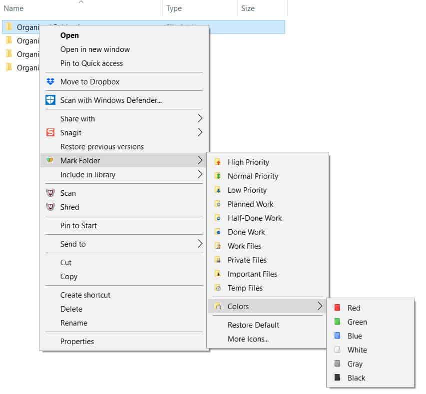 Color-coding Fun, Part 2: Customizing Folders on a PC