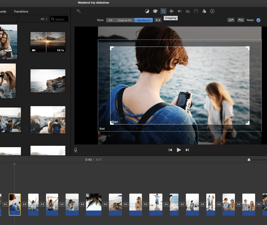How to Create a Photo & Video Slideshow with iMovie for Mac | OrganizingPhotos.net