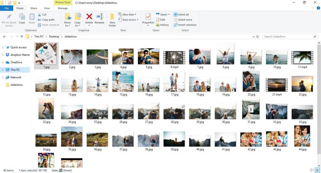 How to Create a Photo & Video Slideshow with Microsoft Photos| OrganizingPhotos.net