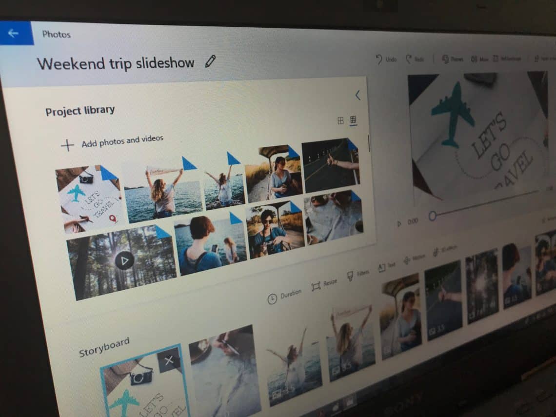 How to Create a Photo & Video Slideshow with Microsoft Photos| OrganizingPhotos.net