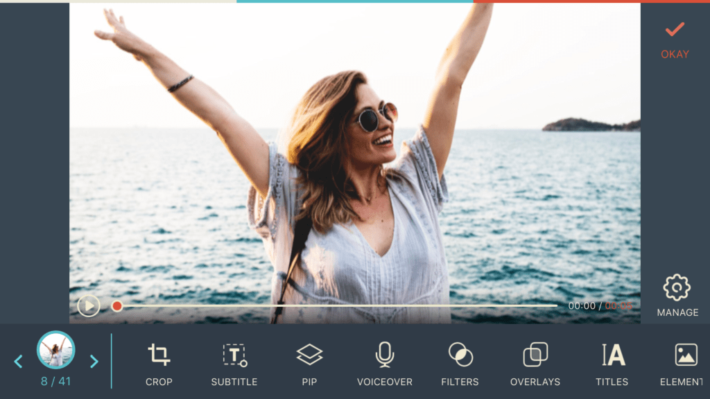 How to Create a Photo & Video Slideshow with FilmoraGo - Organizing Photos