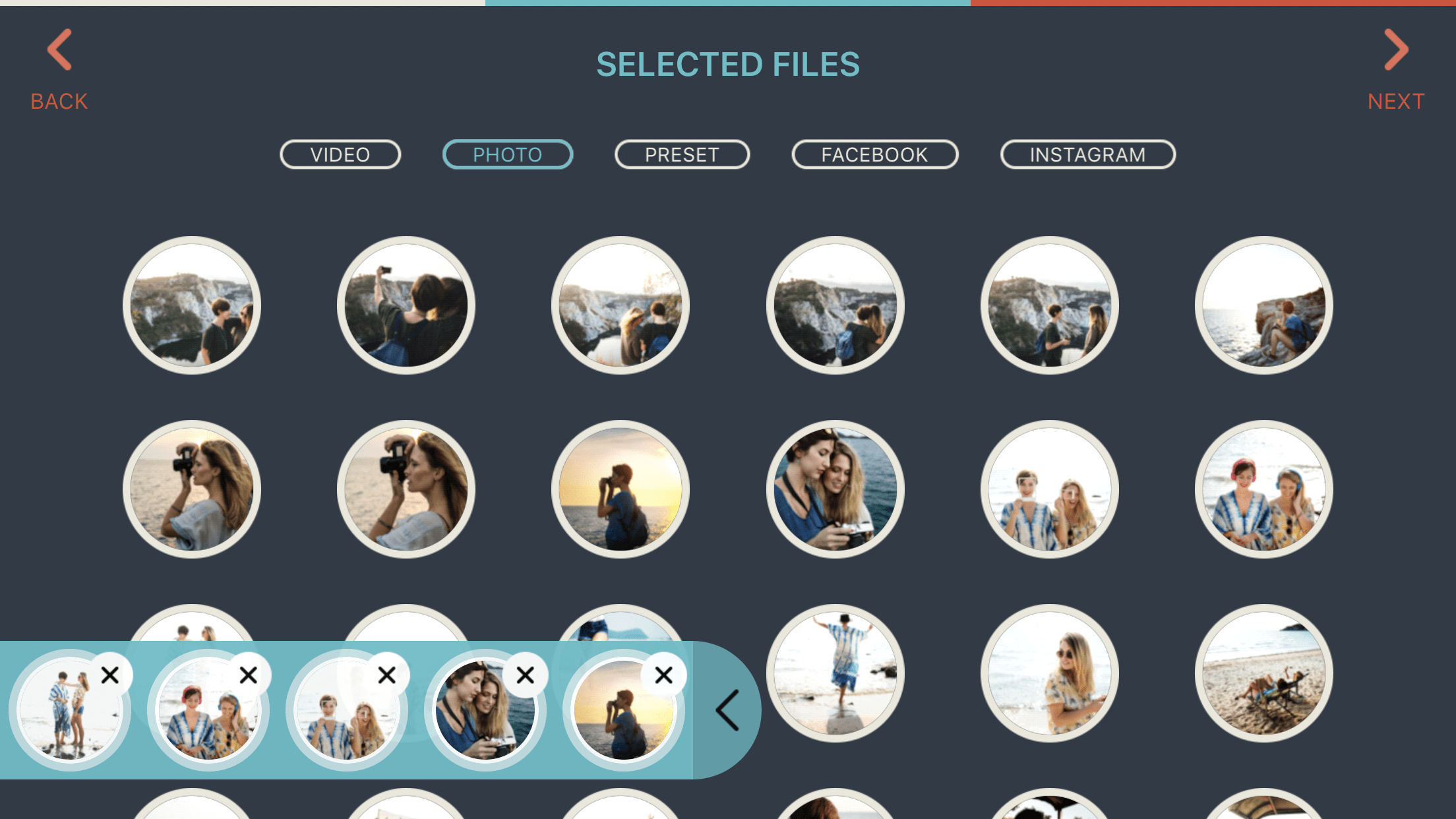 How to create a photo and video slideshow with Filmora Go | OrganizingPhotos.net