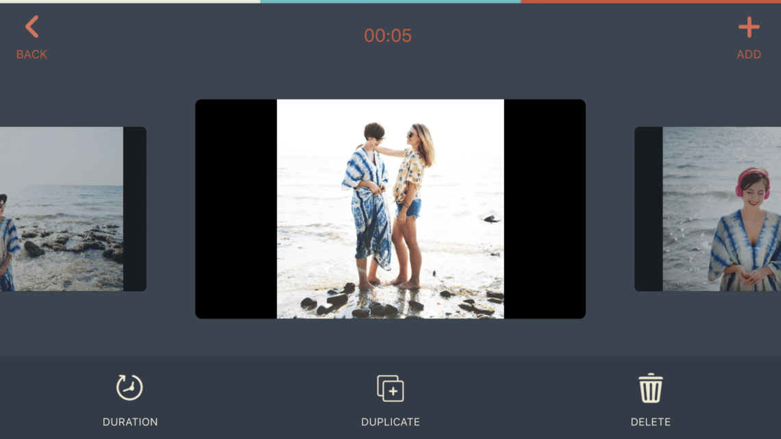 How to Create a Photo & Video Slideshow with FilmoraGo - Organizing Photos