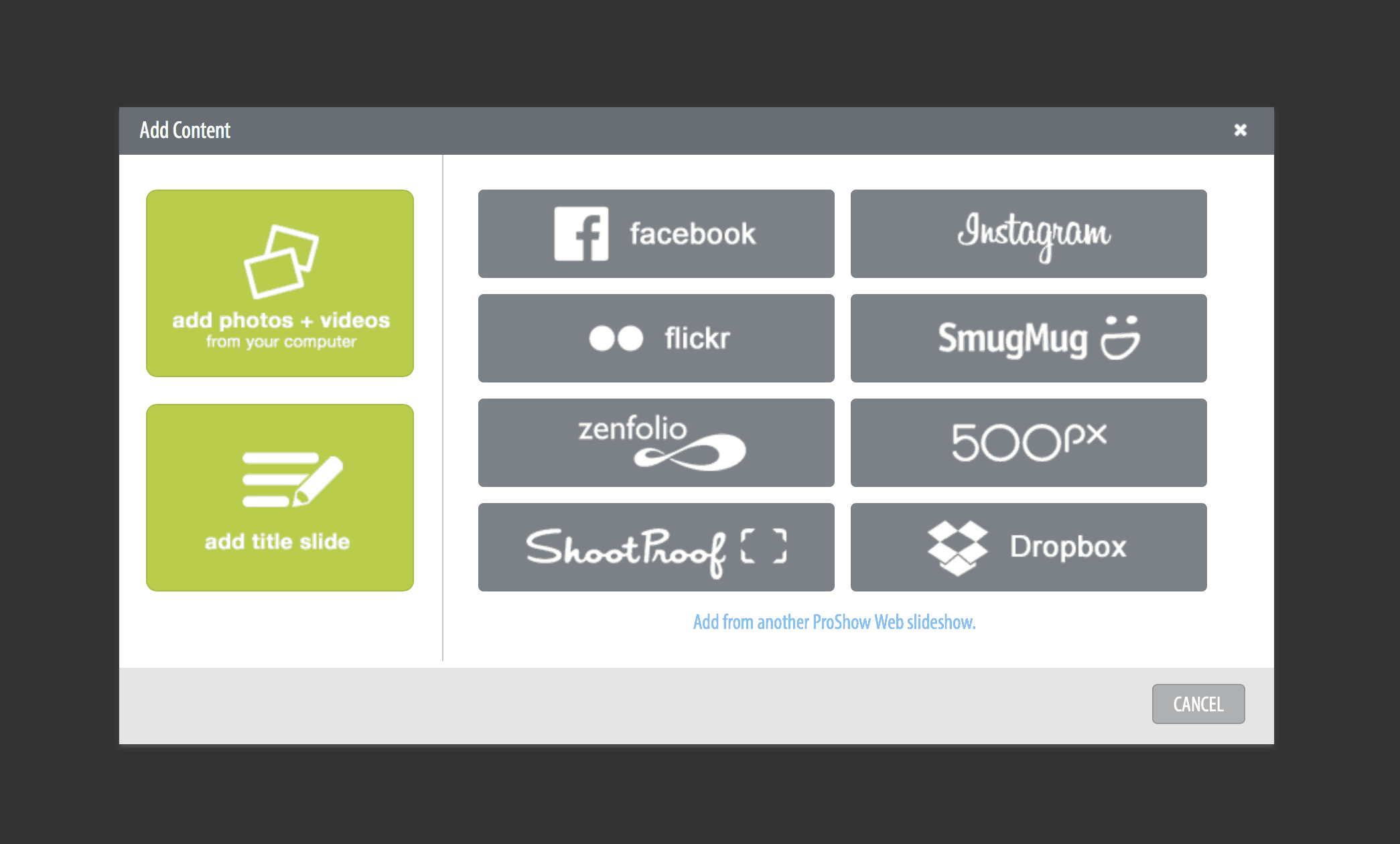 How to Create a Photo and Video Slideshow Like a Pro with ProShow Web | OrganizingPhotos.net