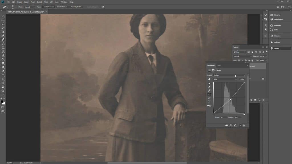 How to Quickly Restore An Old Photo in Adobe Photoshop | OrganizingPhotos.net