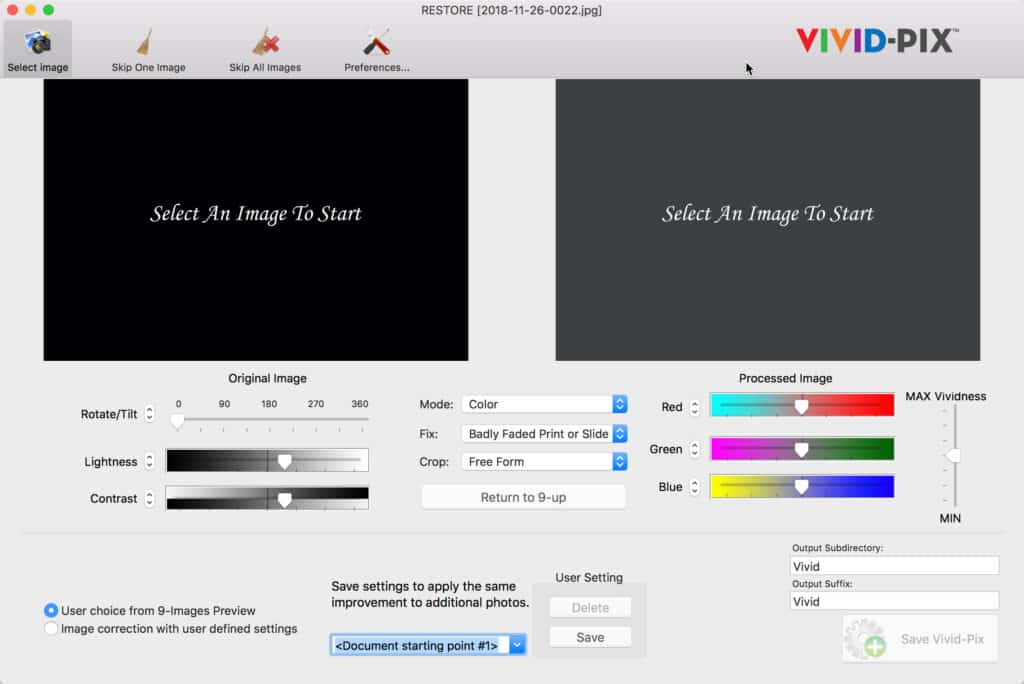 How to Quickly Edit Your Faded Photos with Vivid Pix Restore | OrganizingPhotos.net