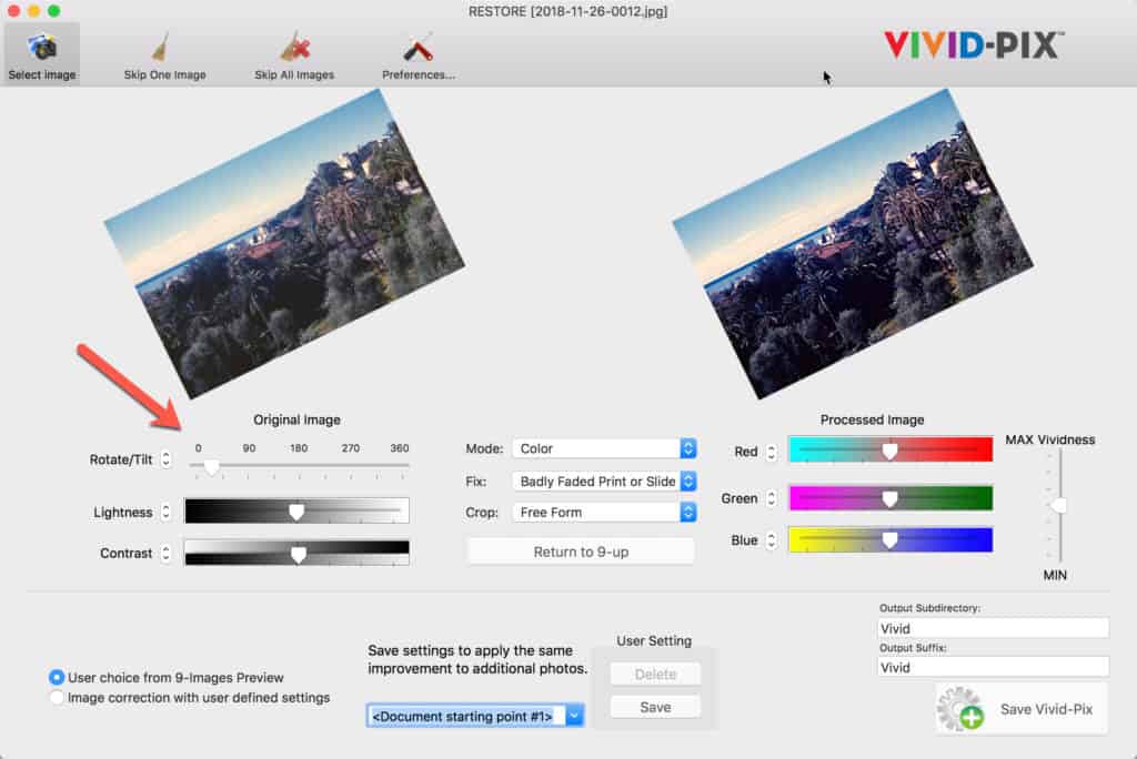 How to Quickly Edit Your Faded Photos with Vivid Pix Restore | OrganizingPhotos.net