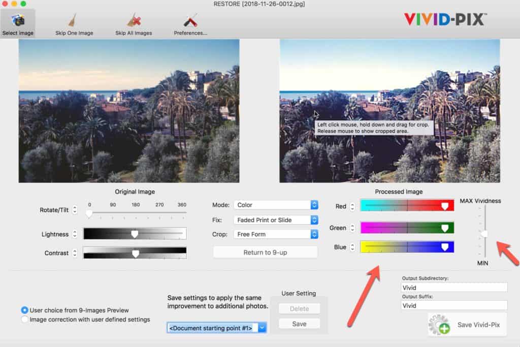 How to Quickly Edit Your Faded Photos with Vivid Pix Restore | OrganizingPhotos.net