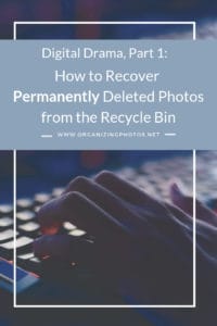 Digital Drama, Part 1: How to Recover Permanently Deleted Photos from the Recycle Bin (with Stellar Recovery Software) | OrganizingPhotos.net