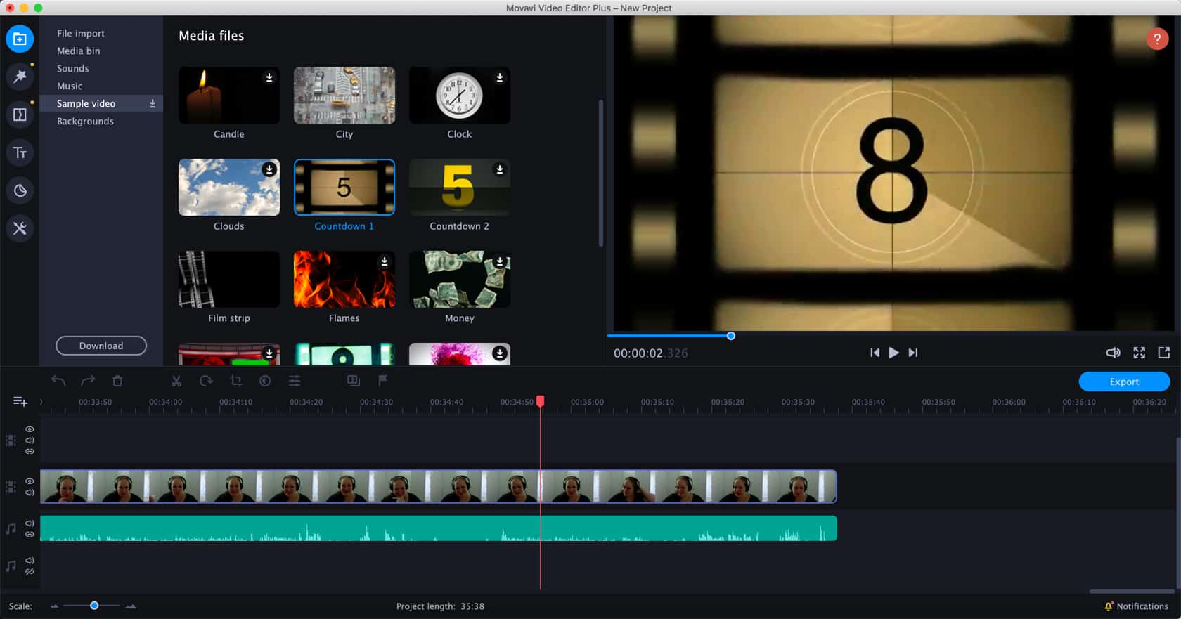 movavi video editor 2021