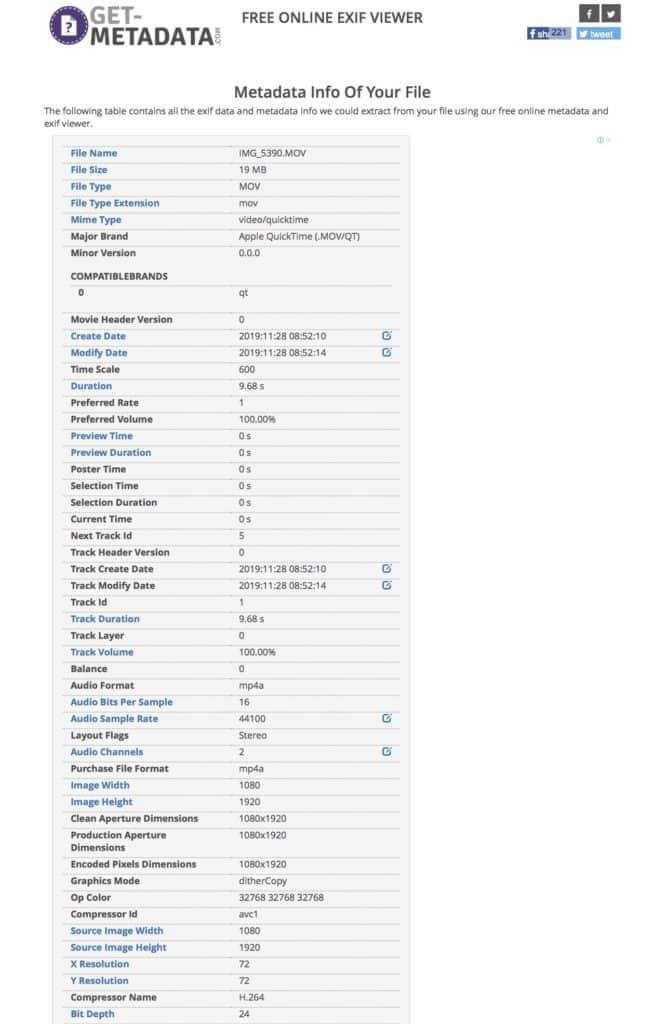 Video Metadata Simplified for Organizing Memories | OrganizingPhotos.net