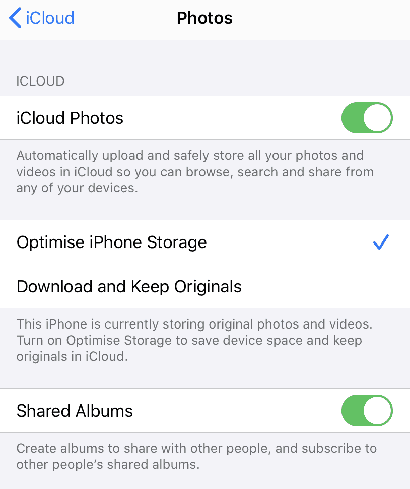 My iCloud Storage is Full - Should I Upgrade? | OrganizingPhotos.net