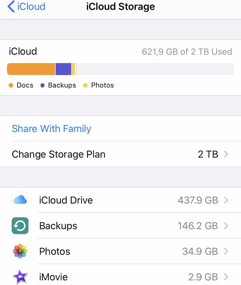 My iCloud Storage is Full - Should I Upgrade? | OrganizingPhotos.net