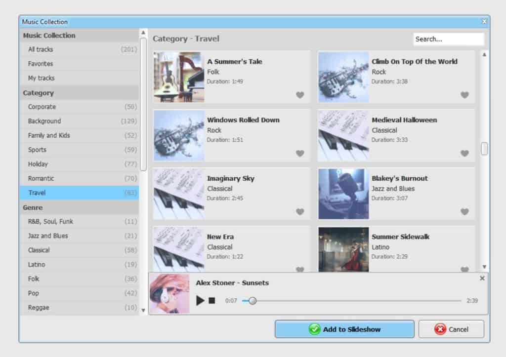 How to create slideshows with SmartSHOW 3D