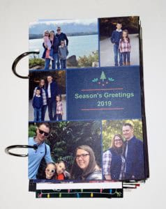 Want to Save Your Christmas Cards? Here’s How to Create a Holiday Flip Book!