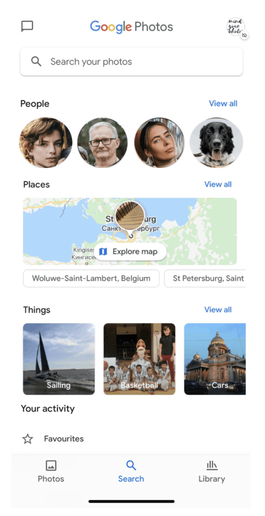 Google Photos Facial Recognition