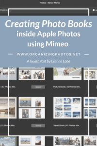 Creating Photo Books with Apple Photos and Mimeo Photos