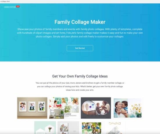 Create Simple Photo Collages with Fotojet