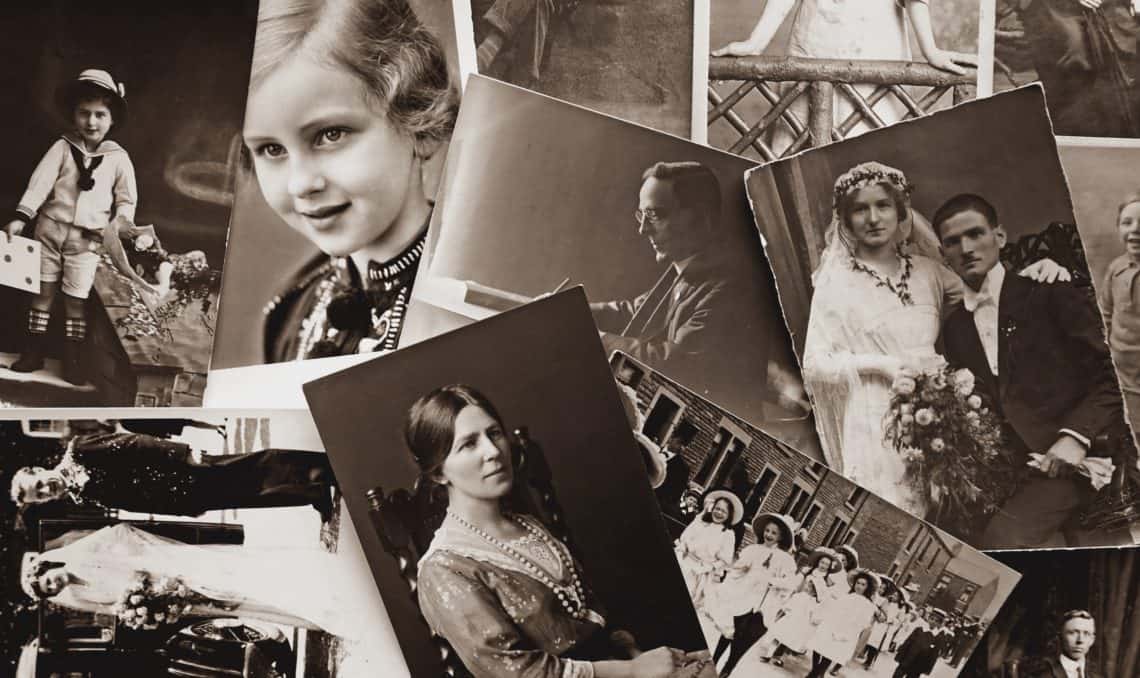 Using Metadata for Genealogy and Identifying People in Old Photos using Facial Recognition