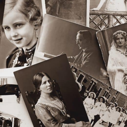 Using Metadata for Genealogy and Identifying People in Old Photos using Facial Recognition